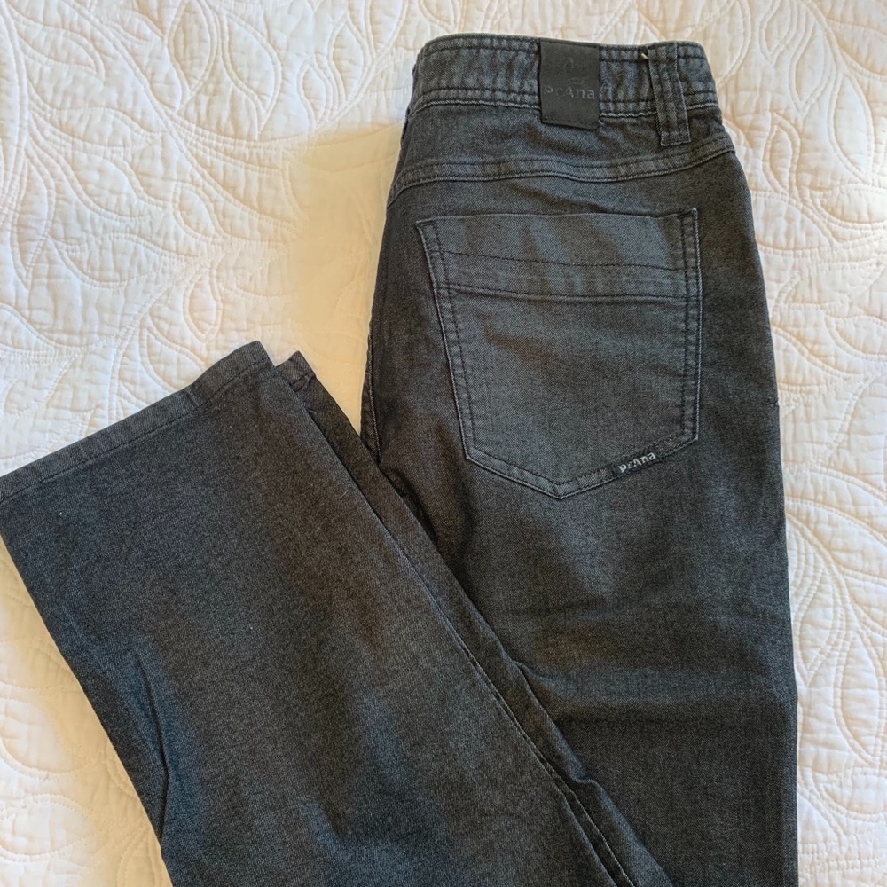 Black Prana denim pants